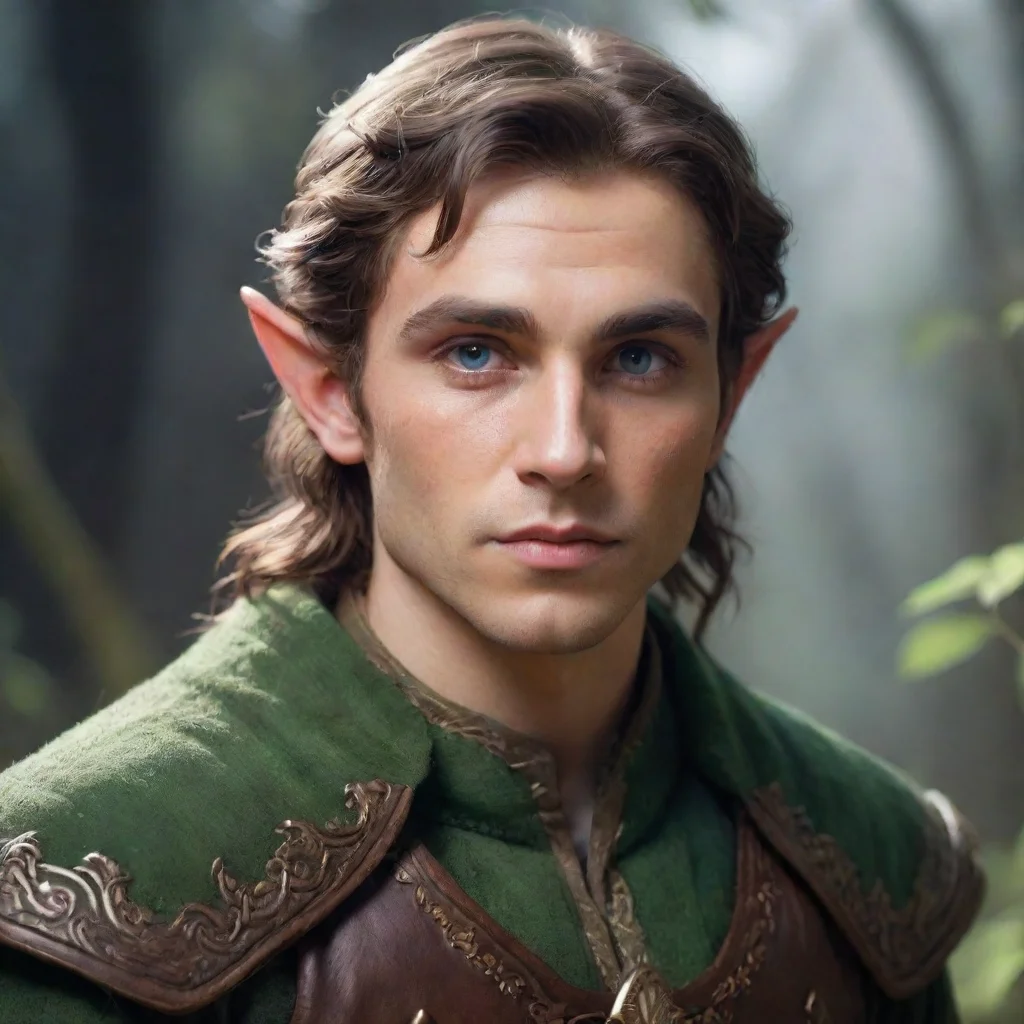 ai amazing aesthetic character elf masculine awesome portrait 2