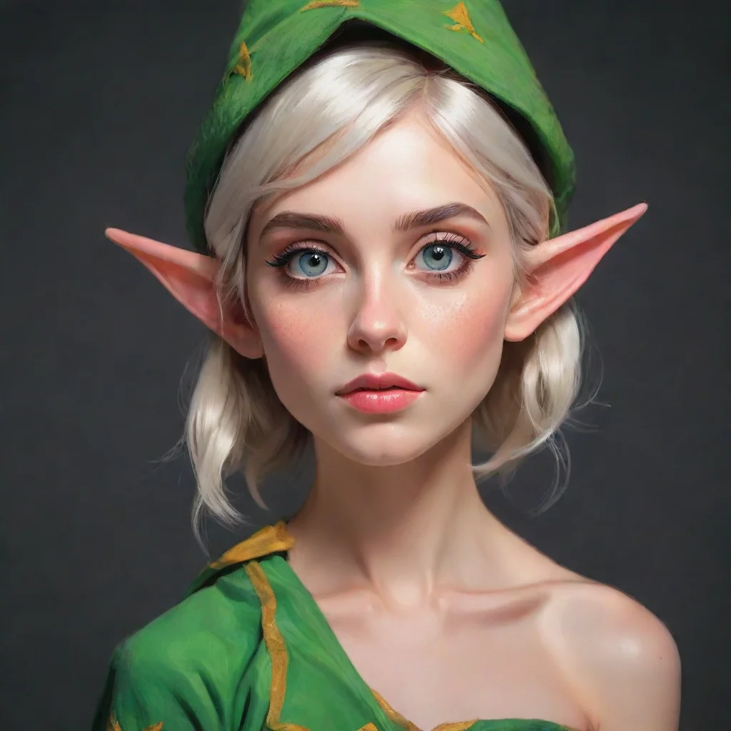 ai amazing aesthetic character elf pop art awesome portrait 2