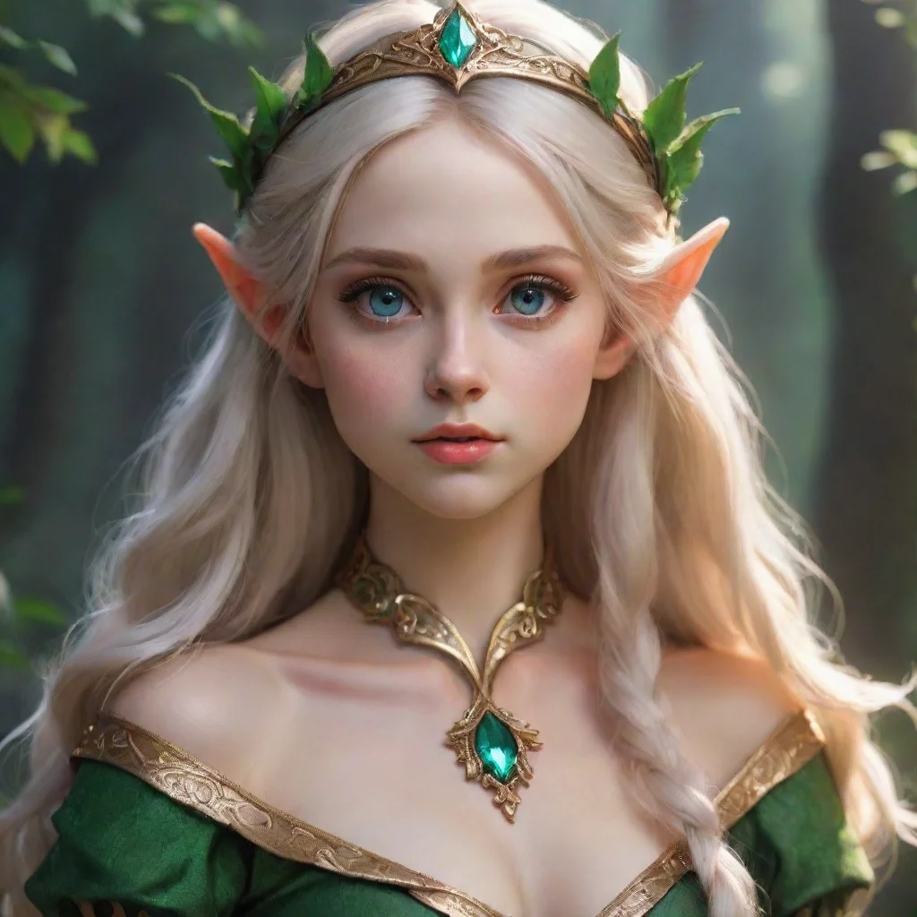 ai amazing aesthetic character elf princess awesome portrait 2