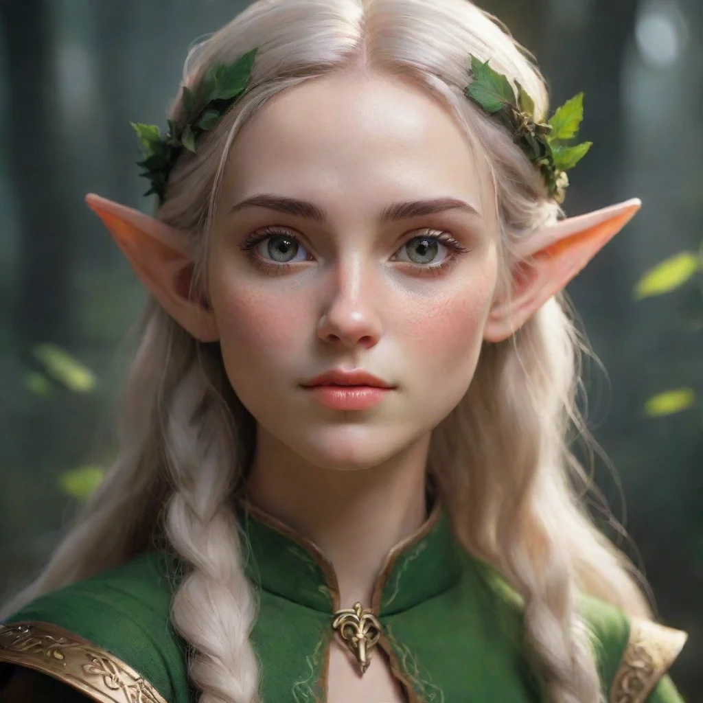 ai amazing aesthetic character elf wanderer awesome portrait 2