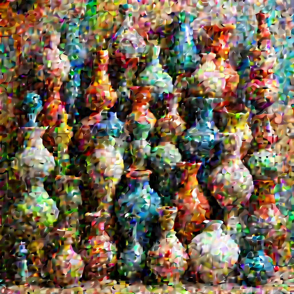  amazing an abstract image of ceramic objects in a maximalist styleawesome portrait 2 tall