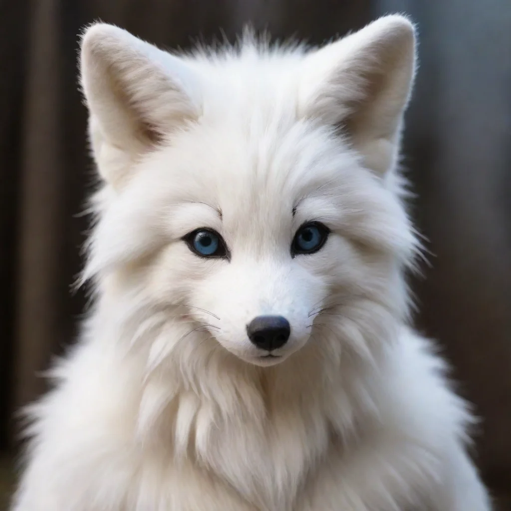 ai amazing an arctic fox fursuit awesome portrait 2