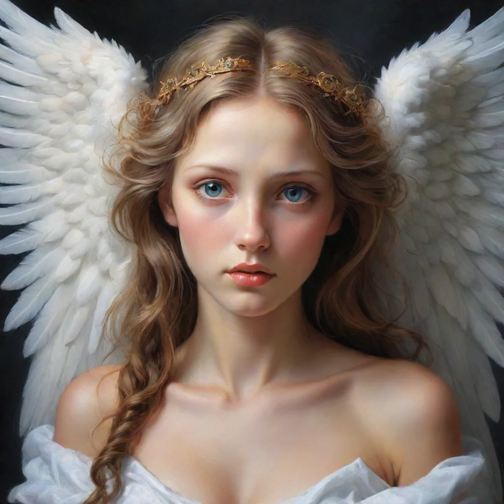 ai amazing angel with 6 eyes and 12 wingsawesome portrait 2