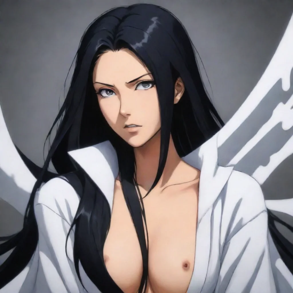 ai amazing anime anime tall black hair big bust soul reaperbleachawesome portrait 2