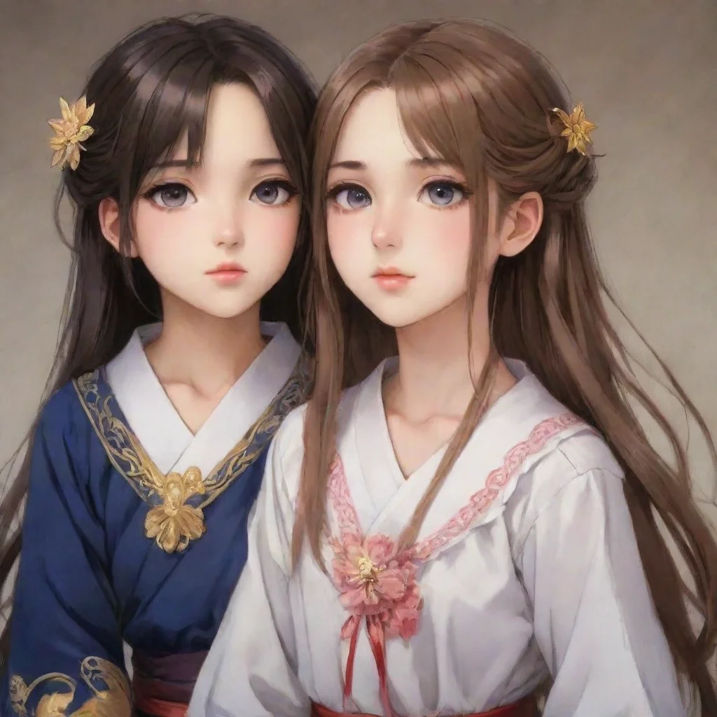 ai amazing anime beauty gracesiblingsyounger sisterbrotherolder sisterawesome portrait 2