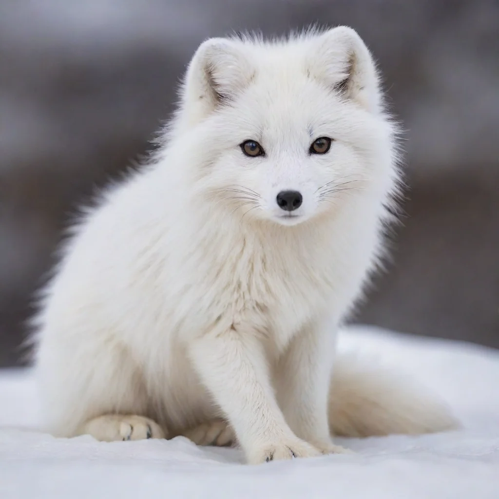 ai amazing arctic fox awesome portrait 2