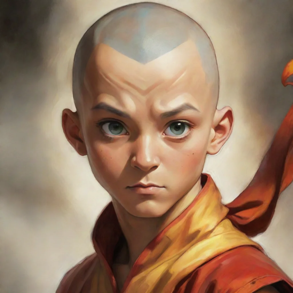 ai amazing avatar aang awesome portrait 2