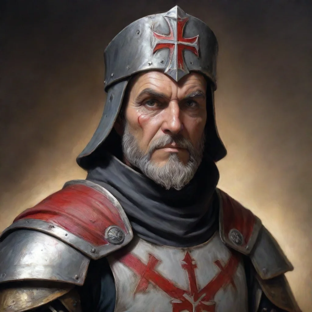ai amazing bank templar from the crusaiders war awesome portrait 2