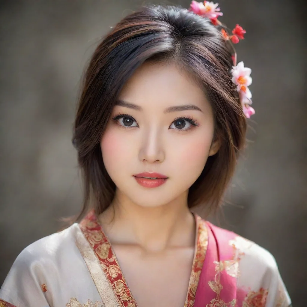 ai amazing beautiful asian female awesome portrait 2
