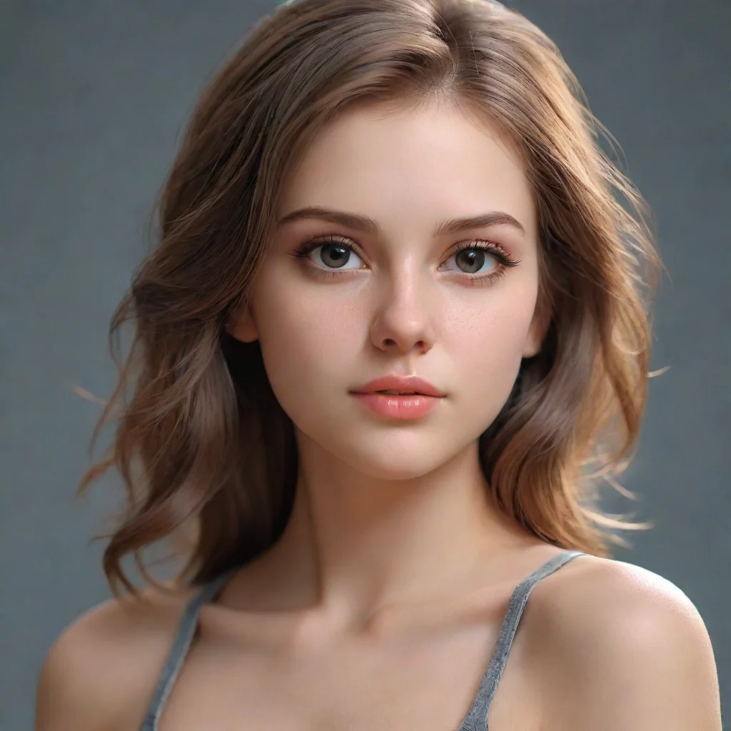  amazing beautiful girl portrait model cgi rendering high details lifelike hd awesome portrait 2