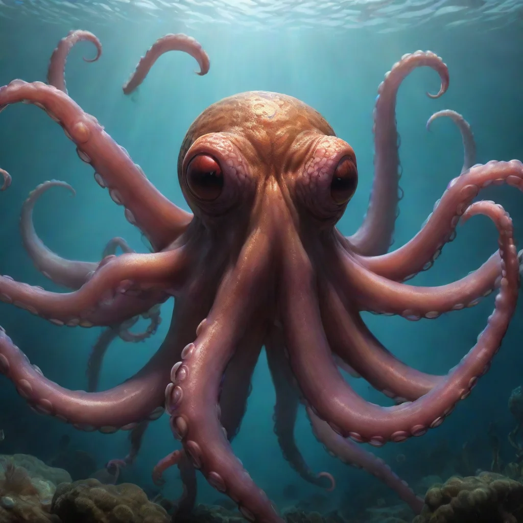  amazing beholder attacks octopus awesome portrait 2