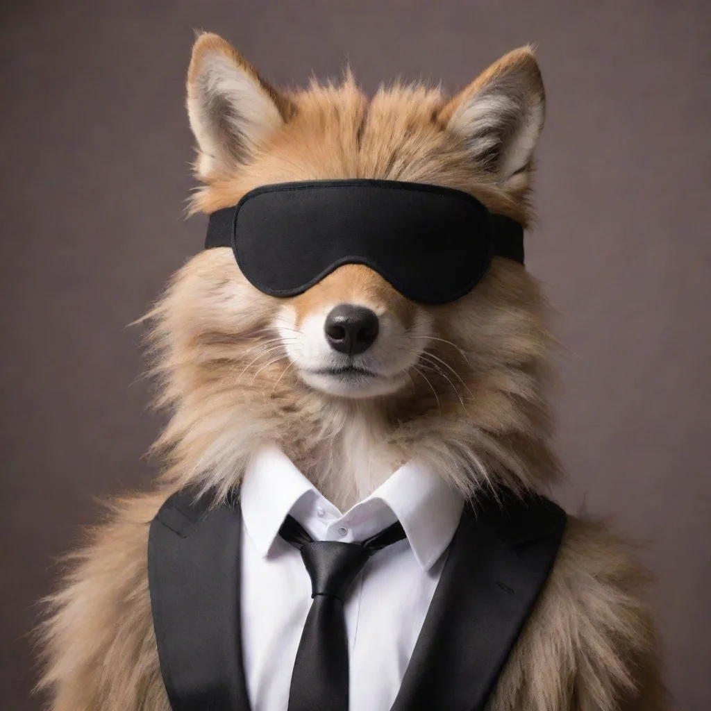 amazing blindfold furry awesome portrait 2