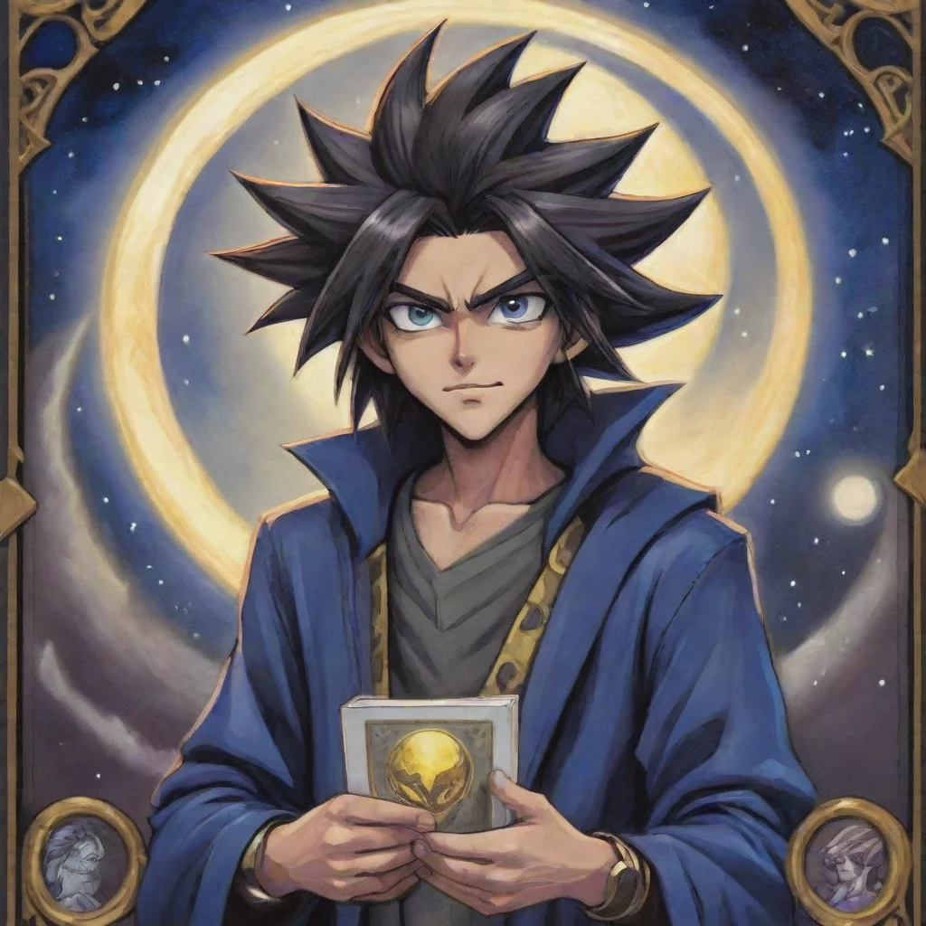 ai amazing book of moon yugioh card drawn in dolan art style awesome portrait 2