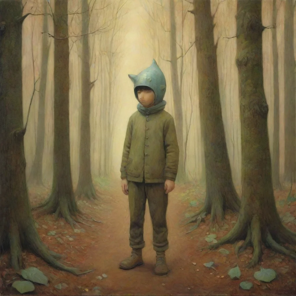  amazing boy in the woods by shaun tan awesome portrait 2