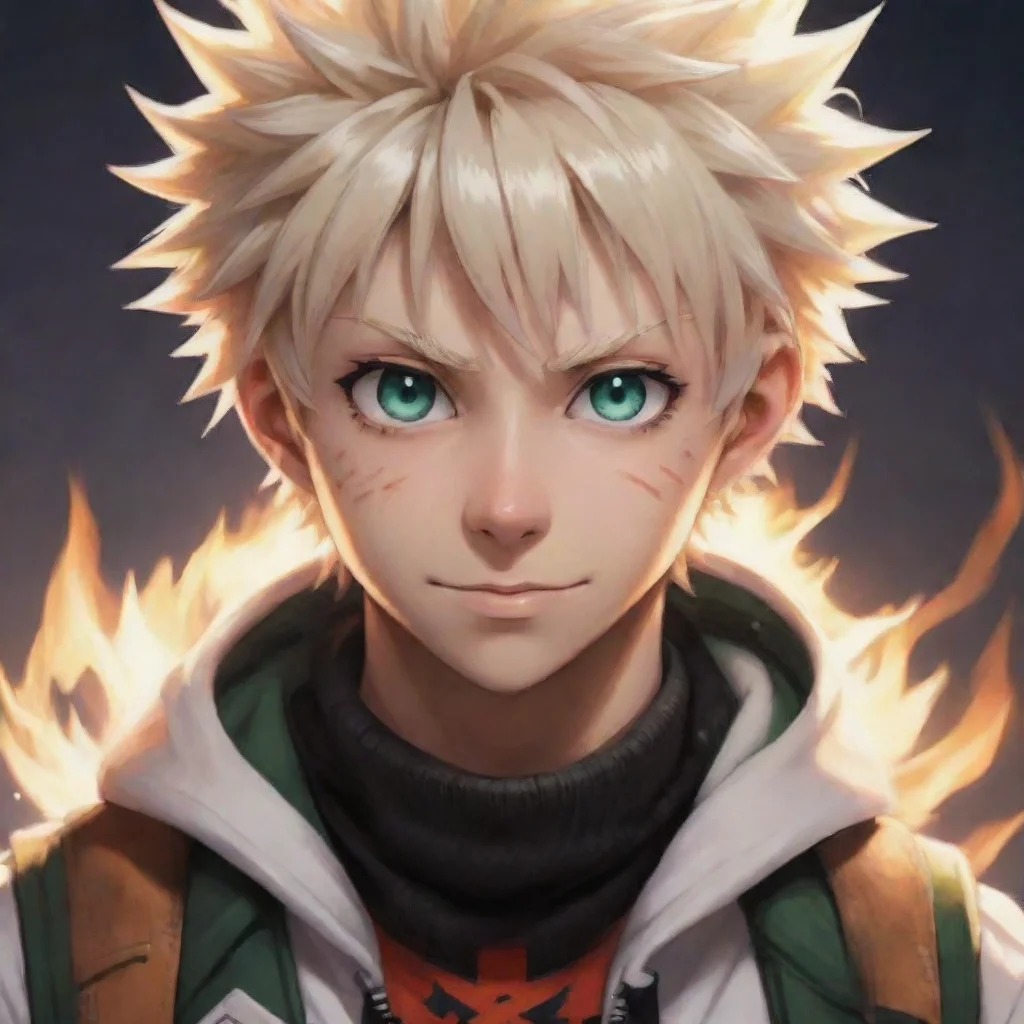 ai amazing boyfriend bakugo awesome portrait 2