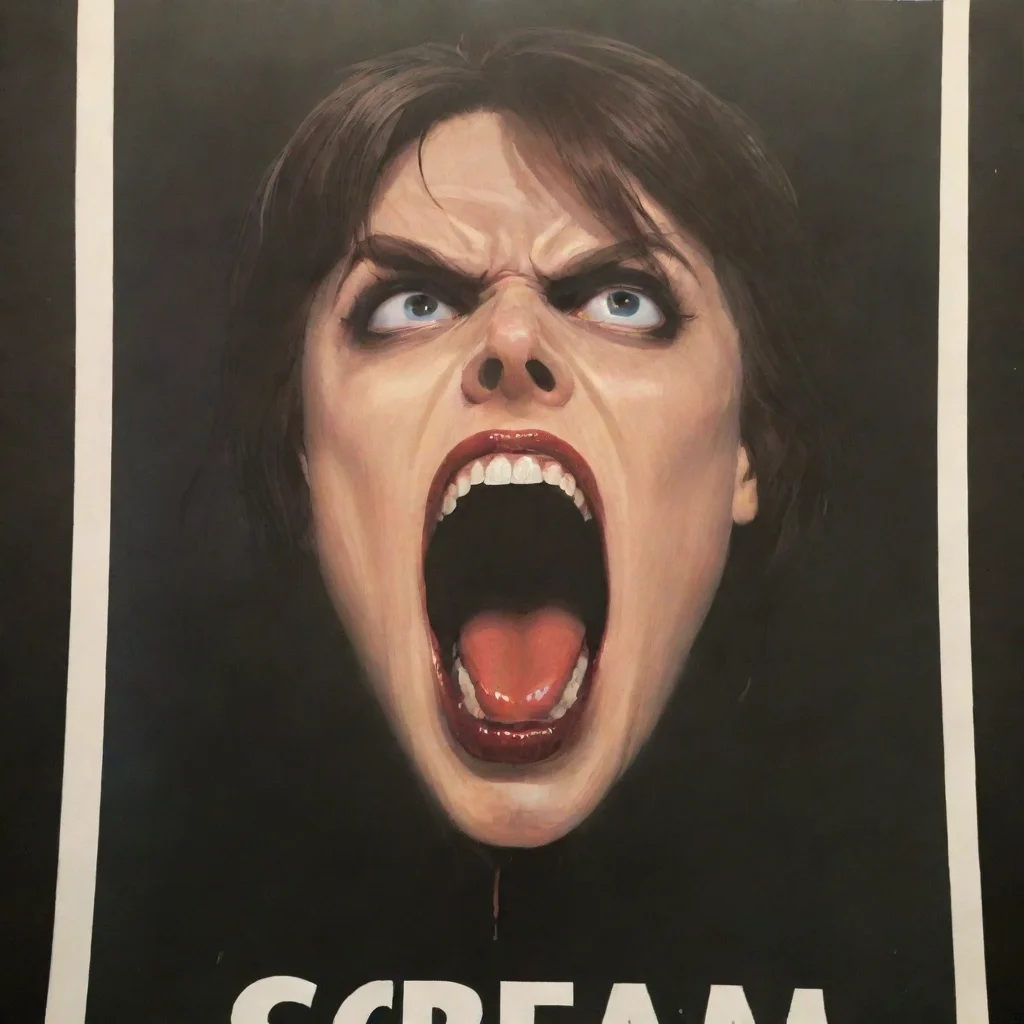 ai amazing brian miller scream movie poster awesome portrait 2 tall