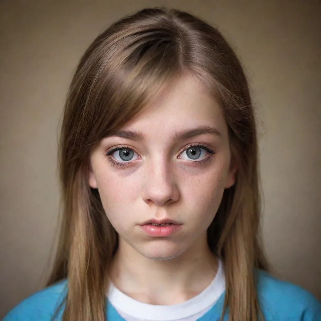 ai amazing bullied girl awesome portrait 2