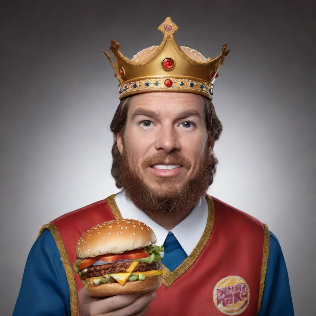 amazing burger king awesome portrait 2