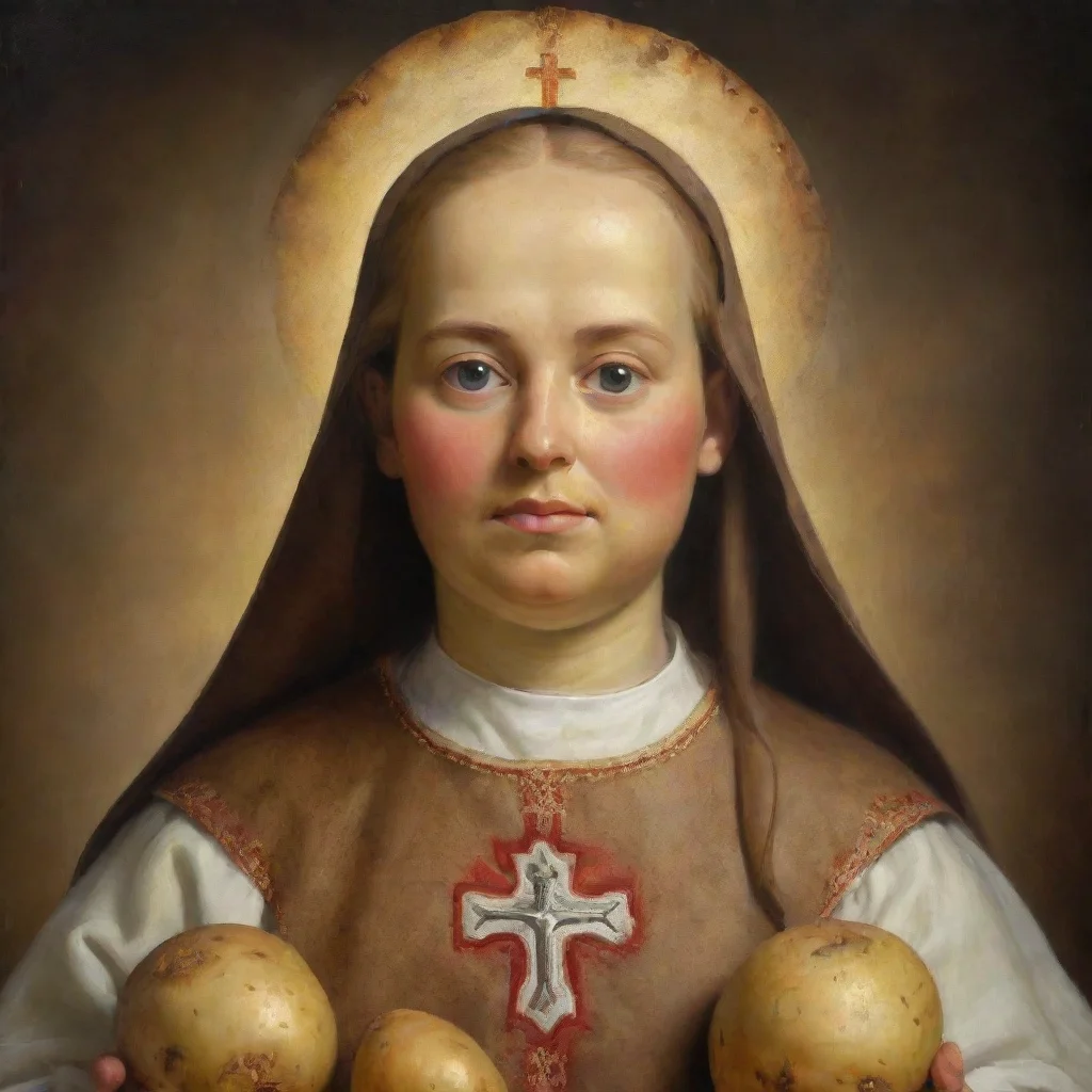 ai amazing catholic potato awesome portrait 2