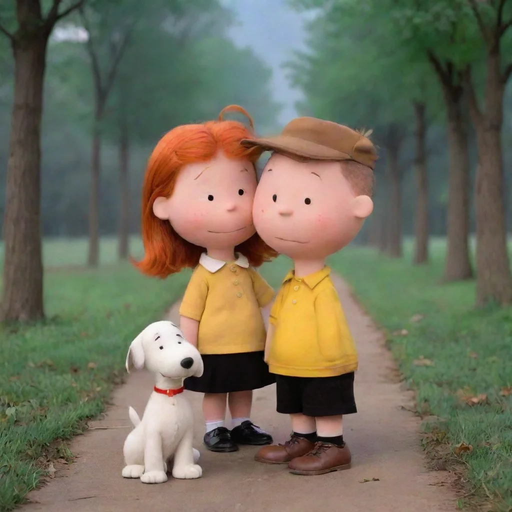 amazing charlie brown dating with the little red haired girl awesome portrait 2