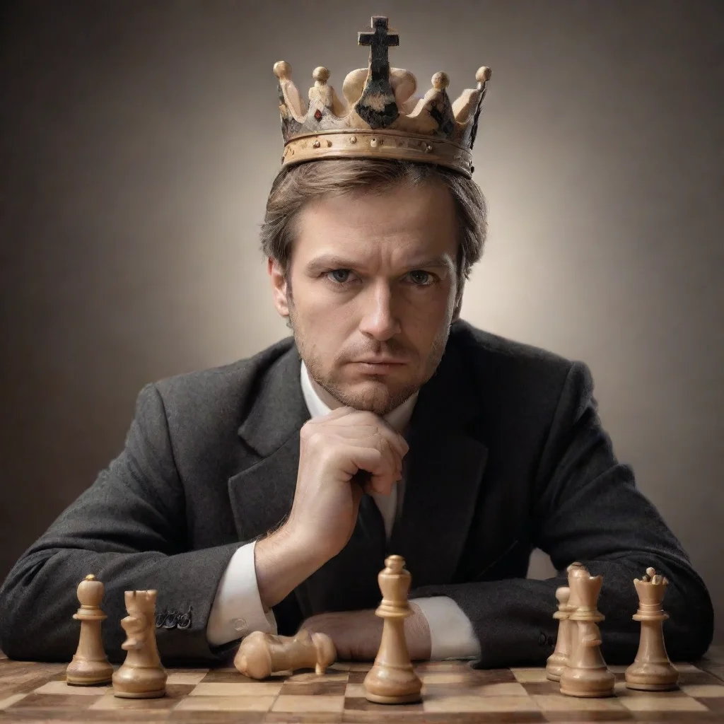 ai amazing chess king awesome portrait 2