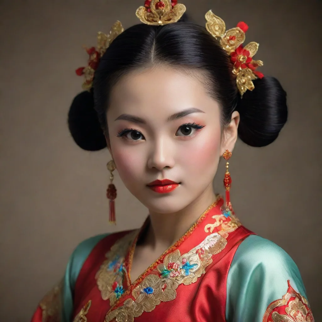 ai amazing chinese dancer awesome portrait 2