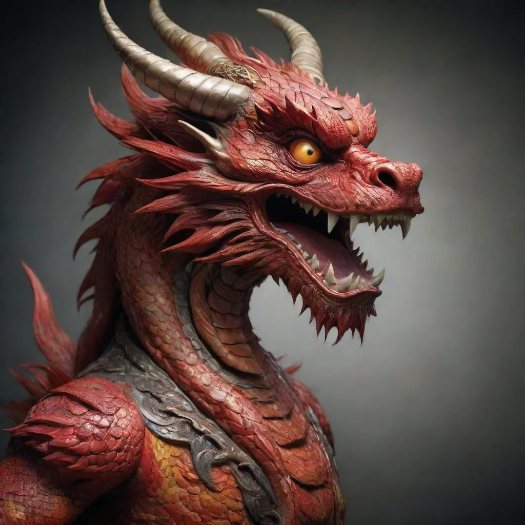 ai amazing chinese dragon awesome portrait 2