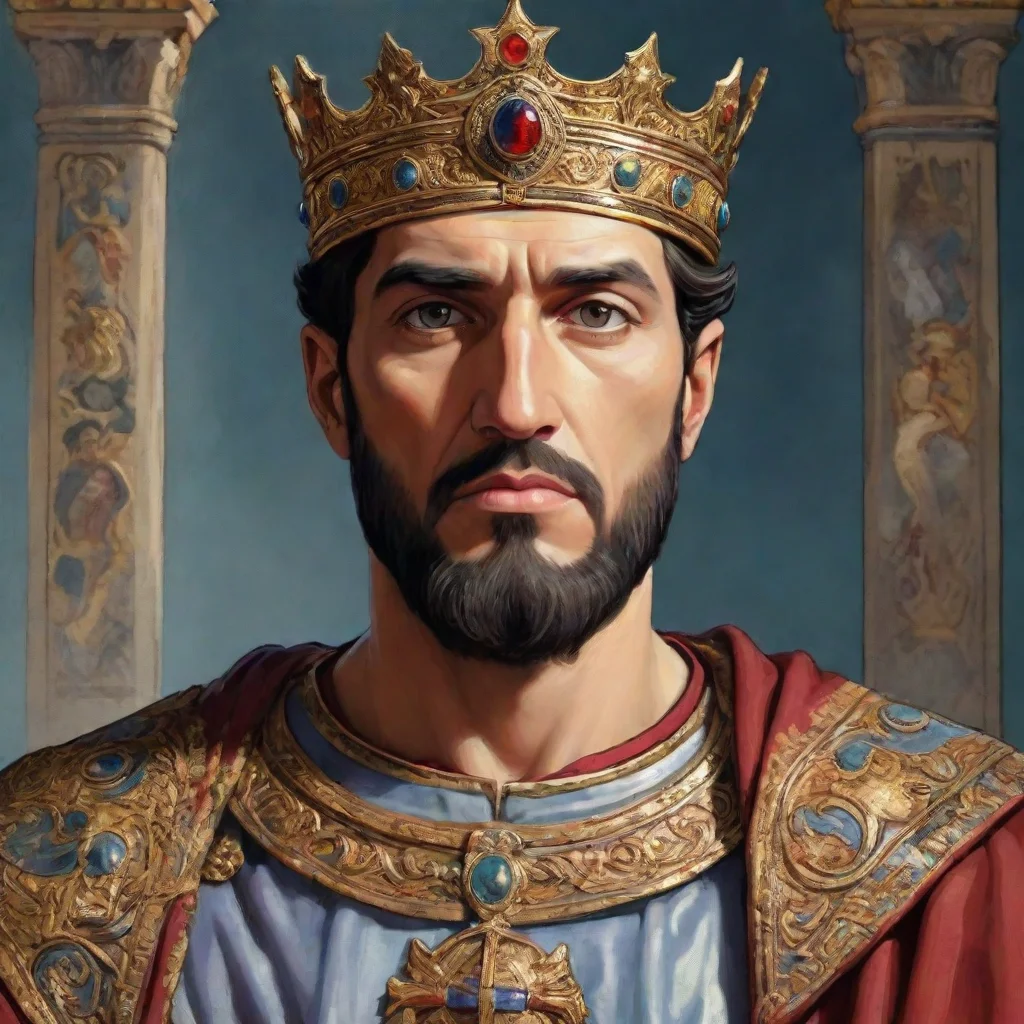  amazing comic book style byzantine emperor awesome portrait 2