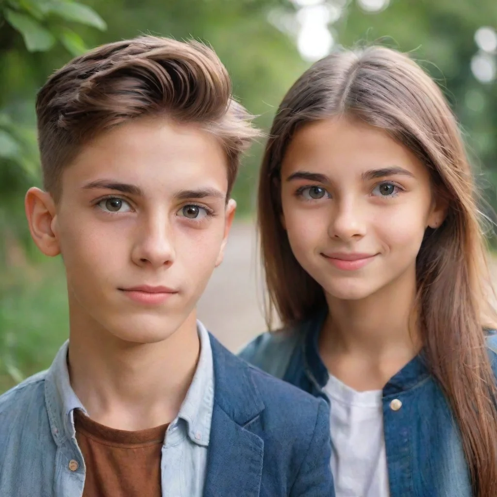  amazing confident and smart boy and girl between age of 20 23 awesome portrait 2