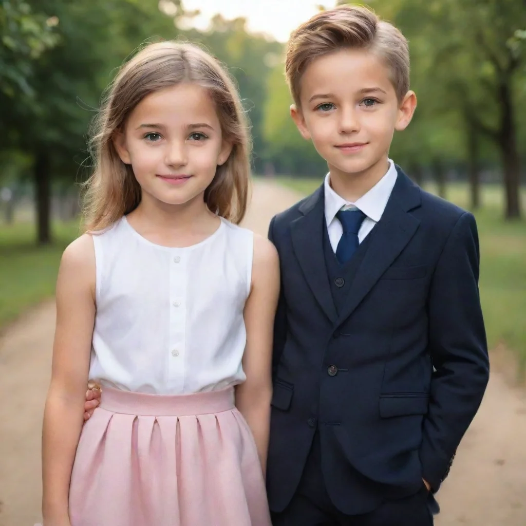 ai amazing confident and smart boy and girl between age of 23 25 awesome portrait 2