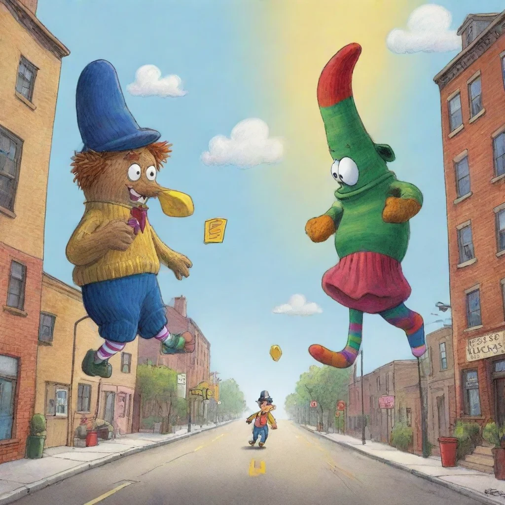  amazing create a dramatic scene where detective doodle confronts the sneaky sock snatchercolorful socks flying through t