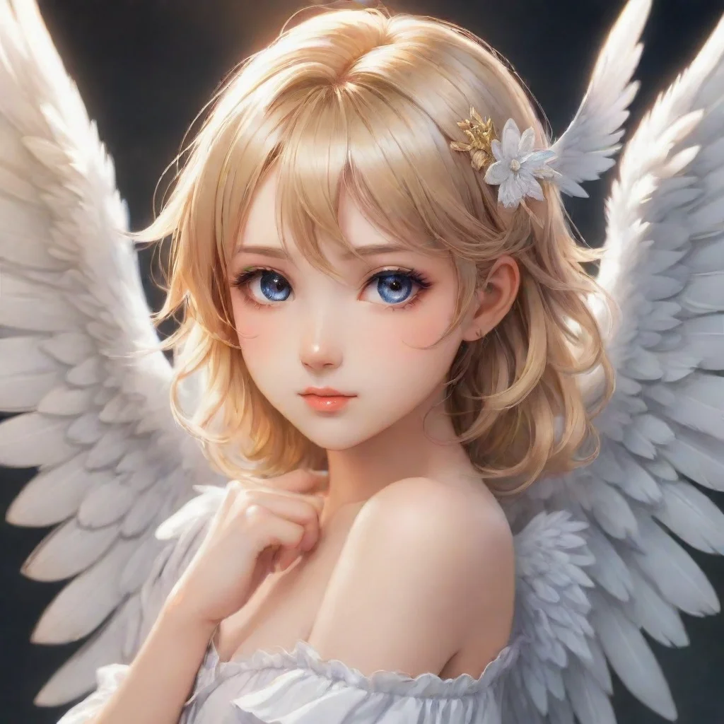 ai amazing cute anime angel awesome portrait 2