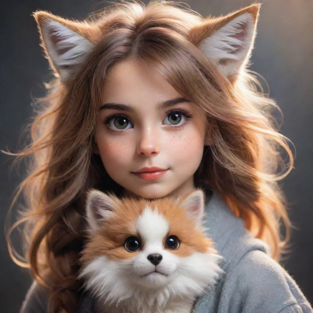  amazing cute furry girl awesome portrait 2