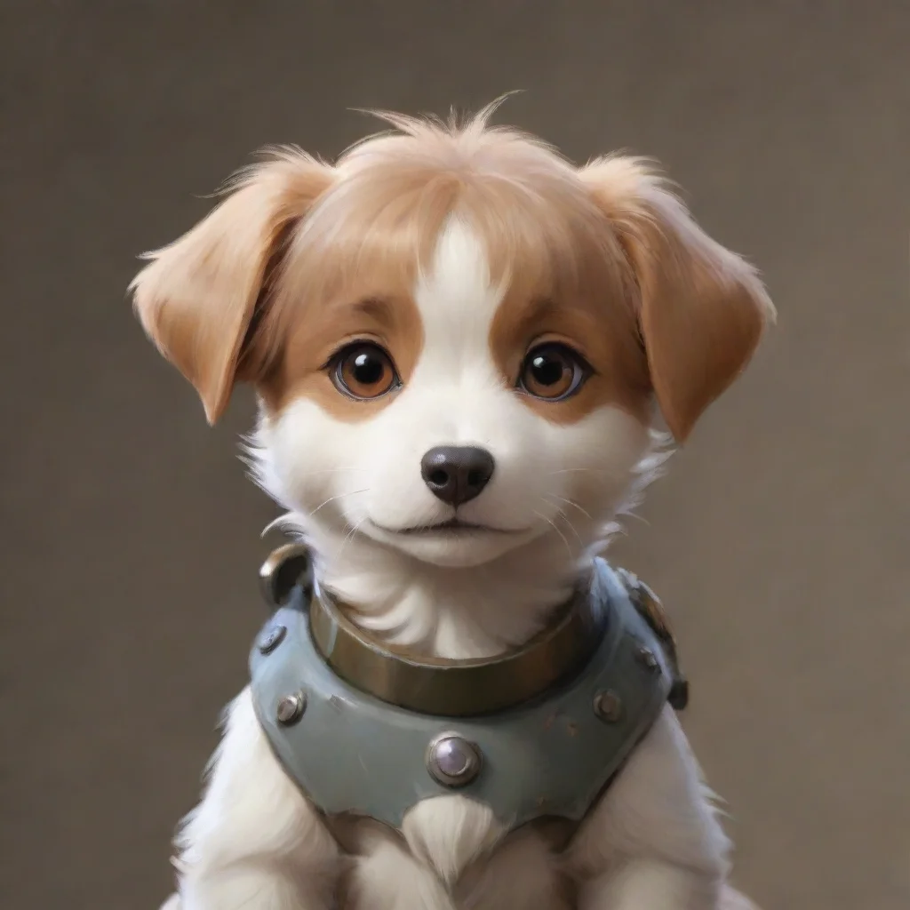  amazing cute puppy dog armoured artstation hd aesthetic ghibli anime fantastic portrait best qualityawesome portrait 2