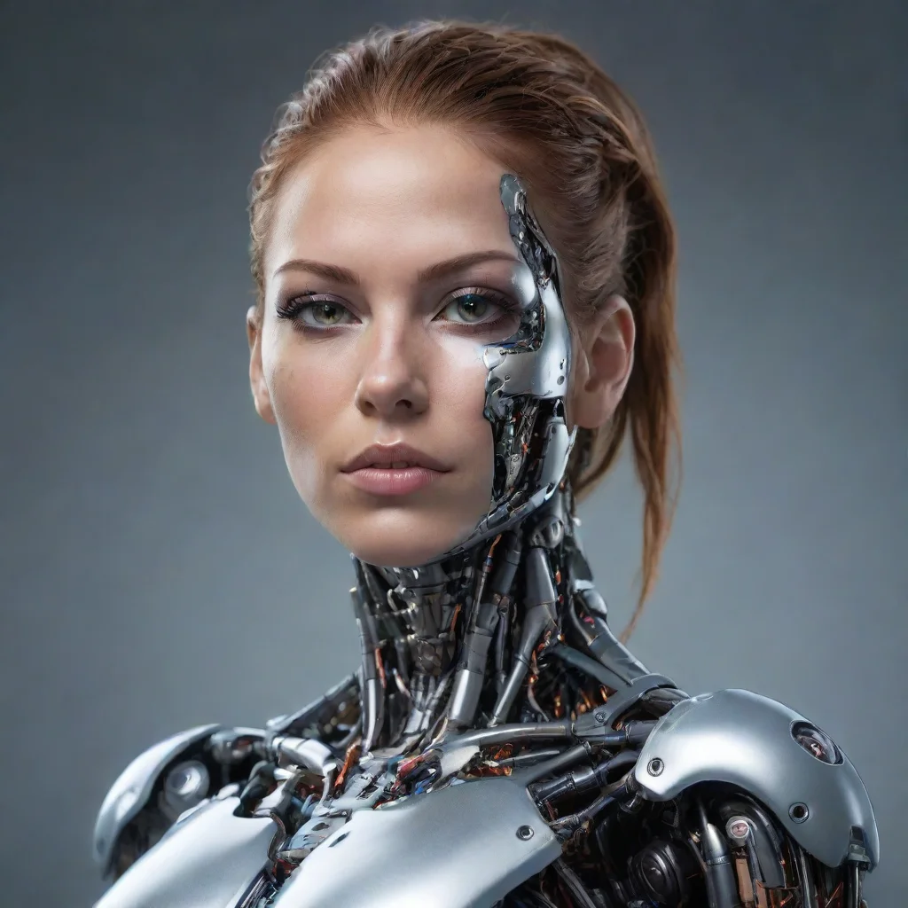 ai amazing cyborg awesome portrait 2