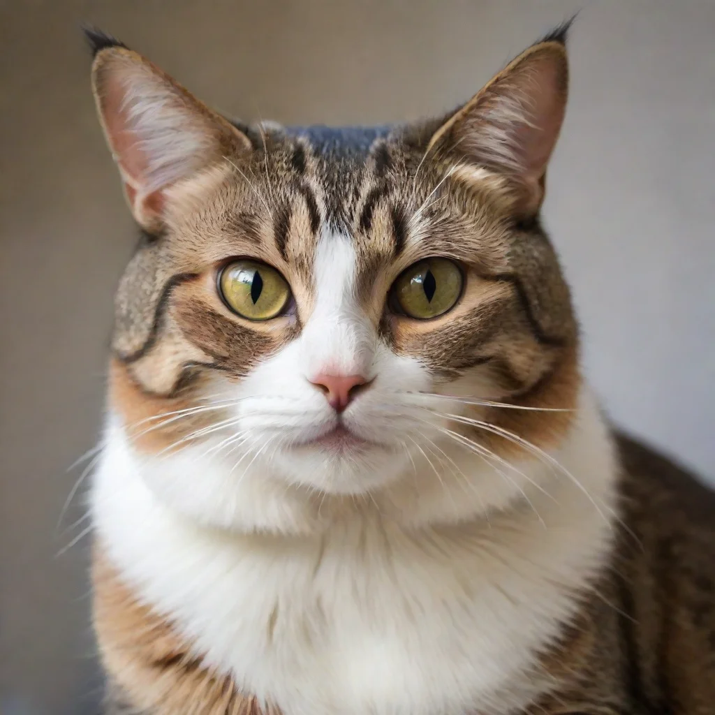 ai amazing cypriot cat looking smug awesome portrait 2