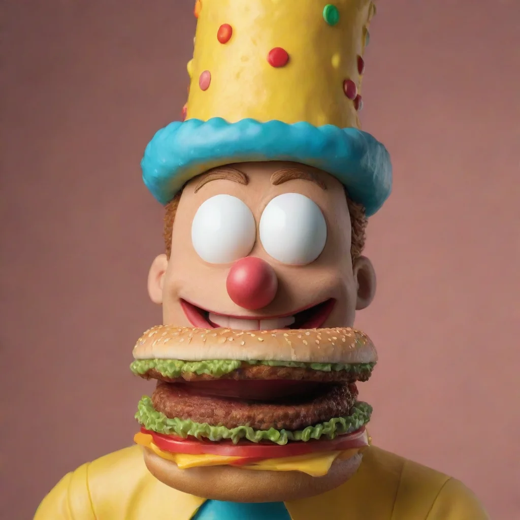  amazing detailed Dare Bart grins mischievously I dare you to sneak into Krusty Burger and steal a Krusty Burger hat