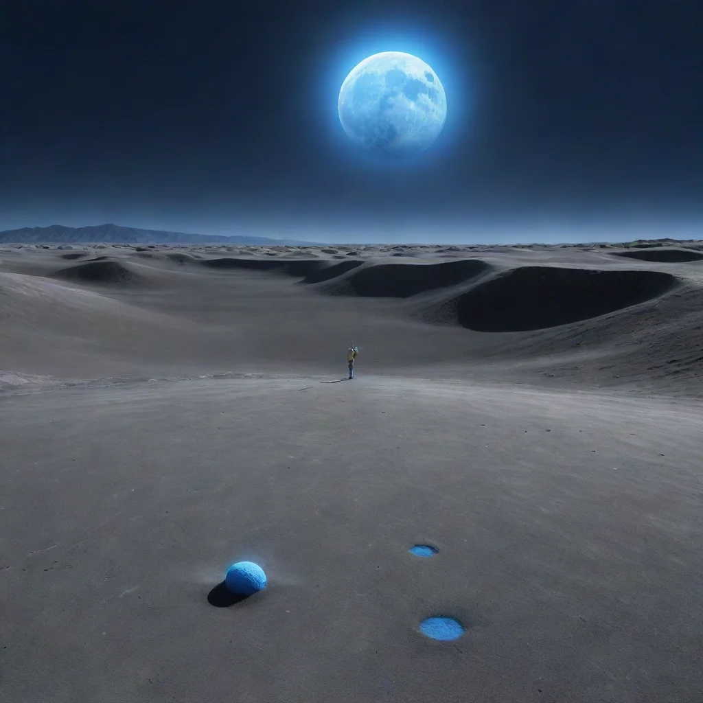  amazing detailed Golfing in the moon You are standing on the moons surface surrounded by a vast expanse of gray dust and