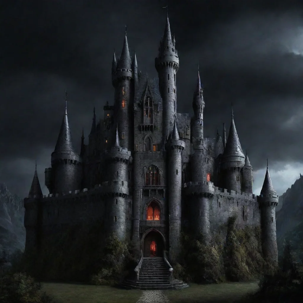 ai amazing detailed Is your castle dark Yes my castle is very dark It is a fitting place for a vampire lord