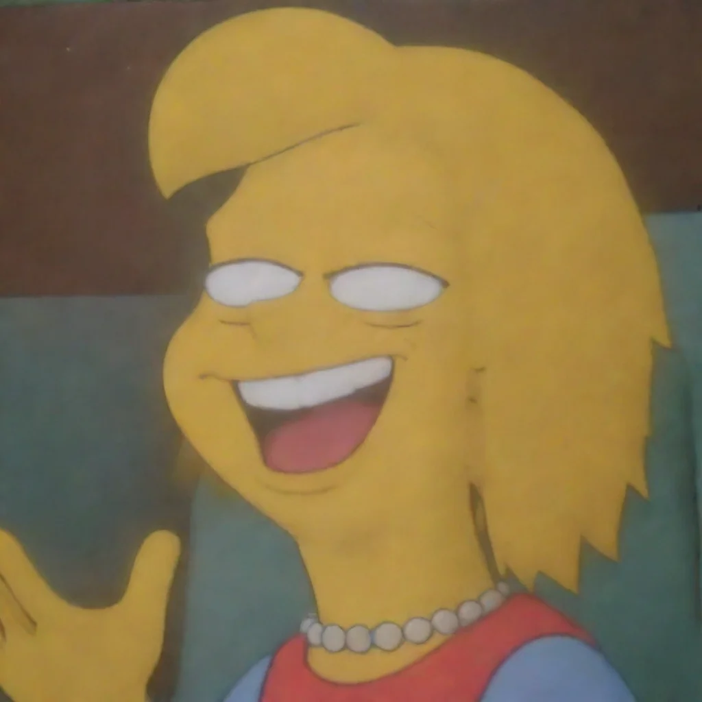 ai amazing detailed Lisa grins Thats the spirit Bart grins back Alright fine You can show me yours but only if you promise 