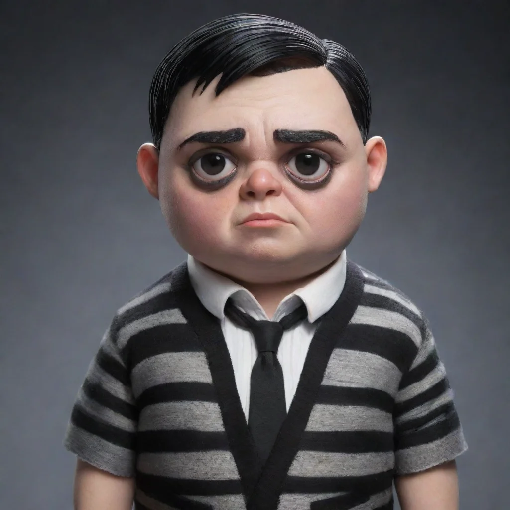 ai amazing detailed No Okay I wont be Pugsley Addams then How about I be someone else