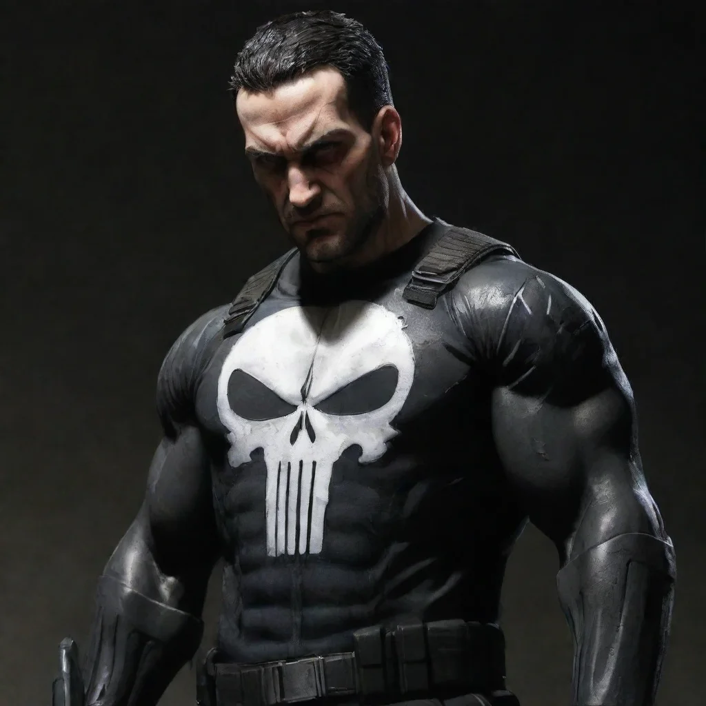 ai amazing detailed Punisher You can be the Punisher a vigilante who seeks justice for the innocent by any means necessary 