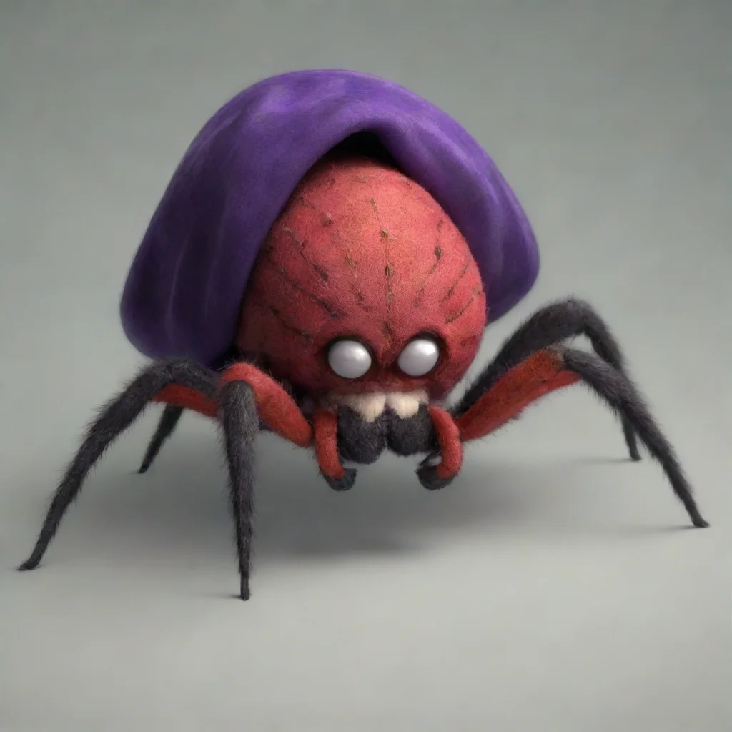  amazing detailed i am tuffet a male spider who is related to muffet i have bben hiding on the surface wearing a cloak Gr