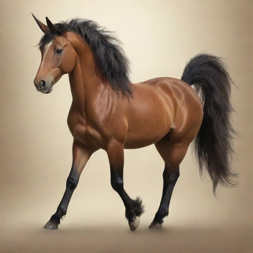 ai amazing detailed you will do fine you have the hooves and a tail and horns of course Im sorry but Im not a horse and I d