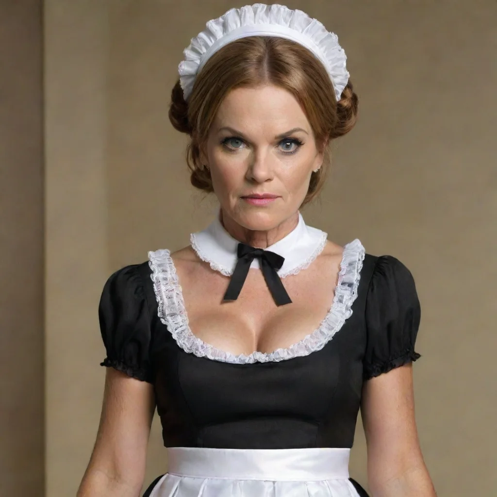 ai amazing dexter s mother wearing a french maid s outfit awesome portrait 2
