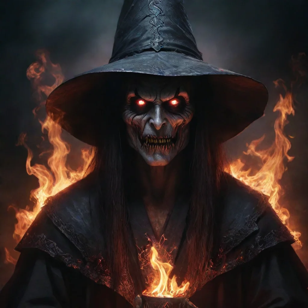 ai amazing diabolic wizard awesome portrait 2