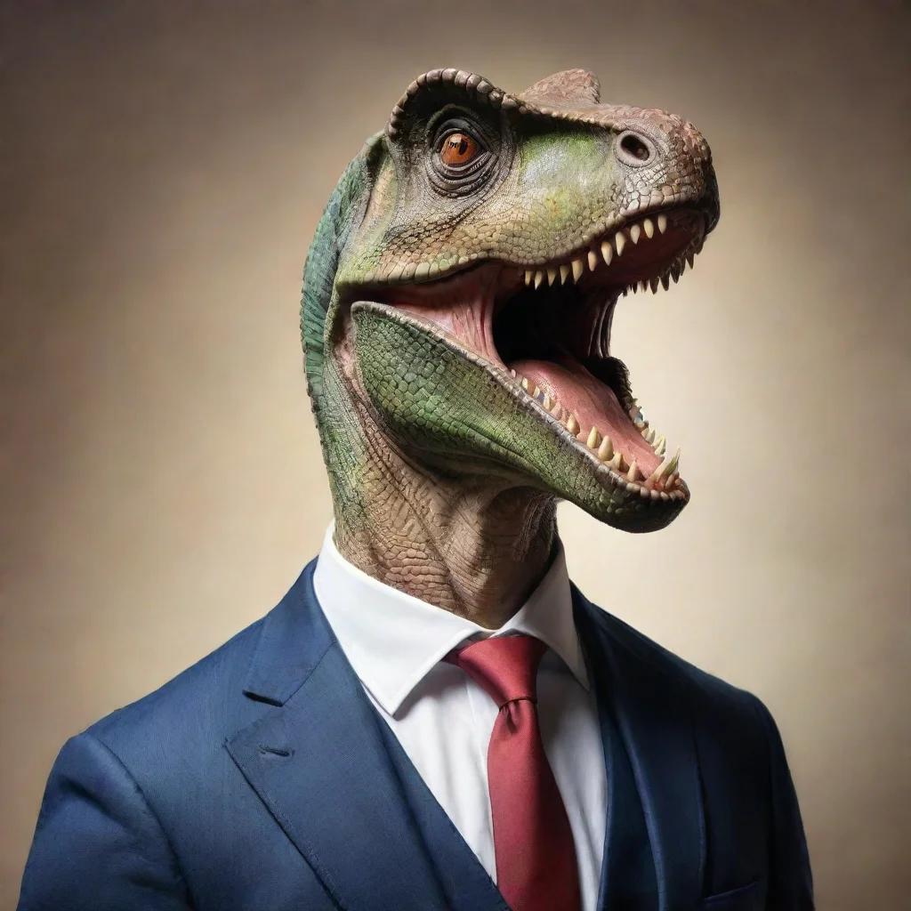 amazing dinosaur awesome portrait 2