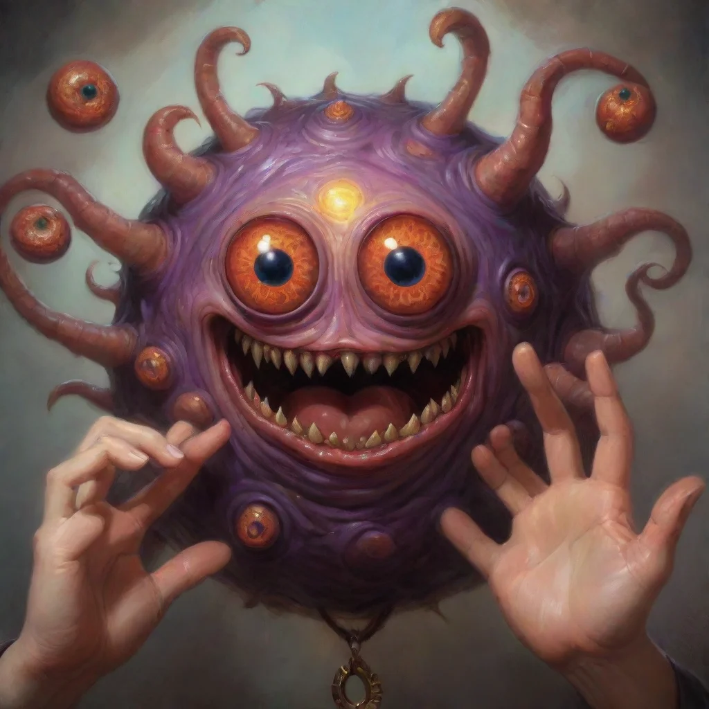  amazing dnd beholder with okay handsigns awesome portrait 2