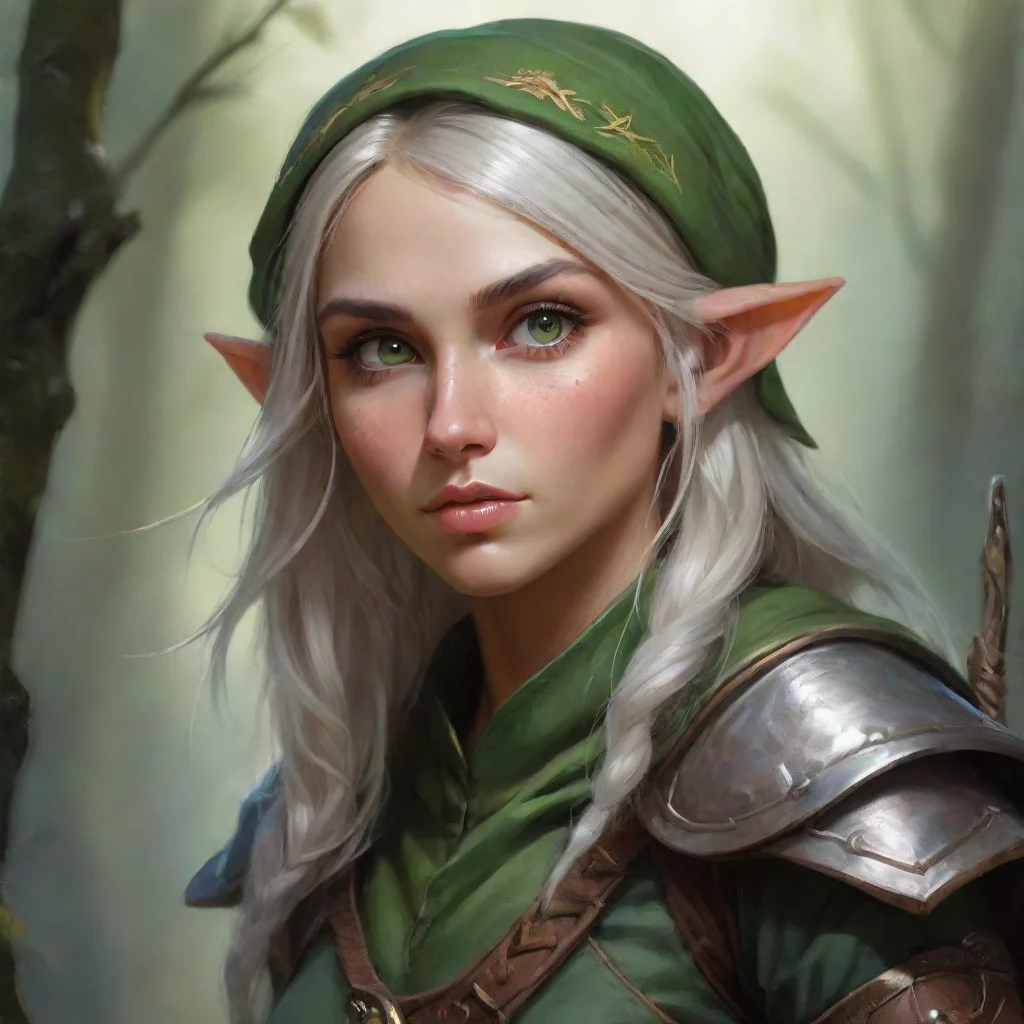 ai amazing dominik mayer fantasy elf ranger awesome portrait 2