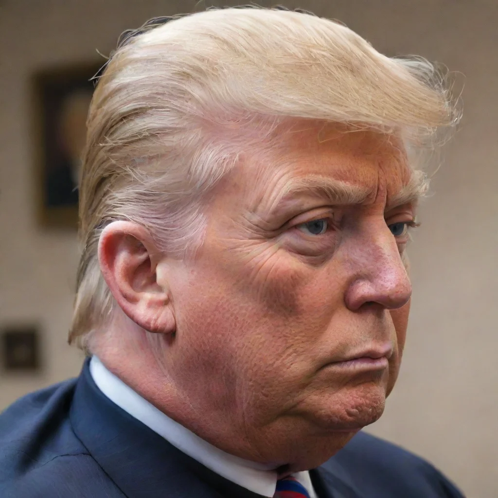 ai amazing donald trump gets a low taper fade awesome portrait 2